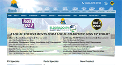 Desktop Screenshot of eldoradorv.com